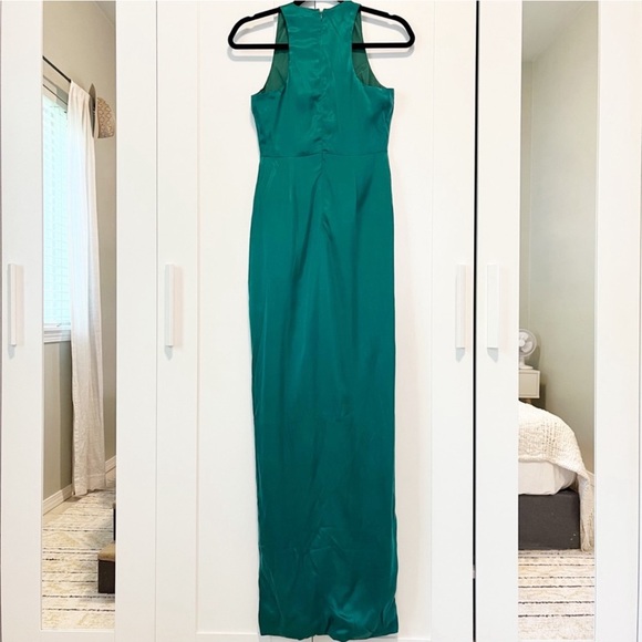 NBD x Revolve Beverly Blvd Gown in Kelly Green (XS) - Picture 3 of 5
